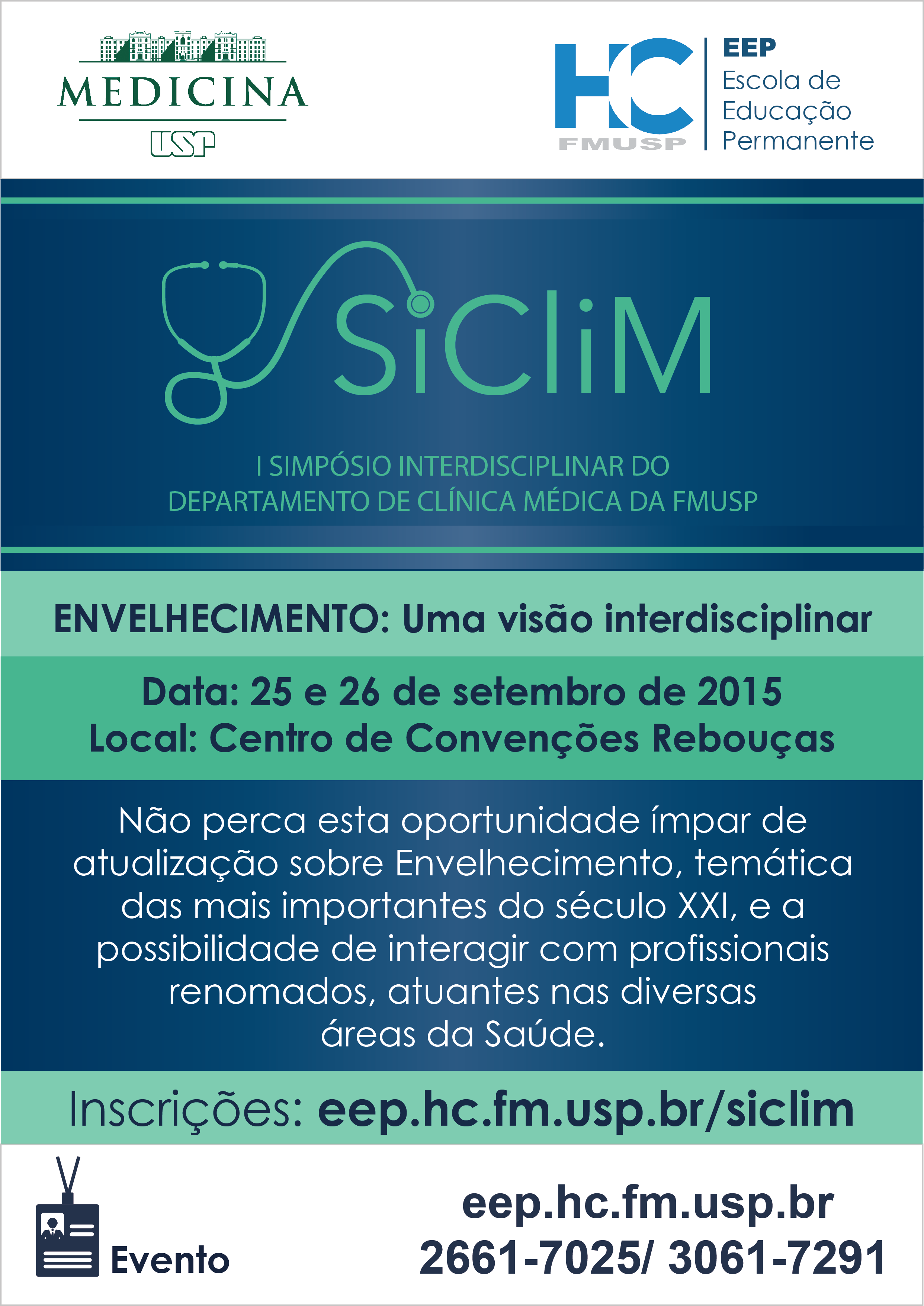 SiCliM: simpósio da FMUSP promove diálogo entre especialidades