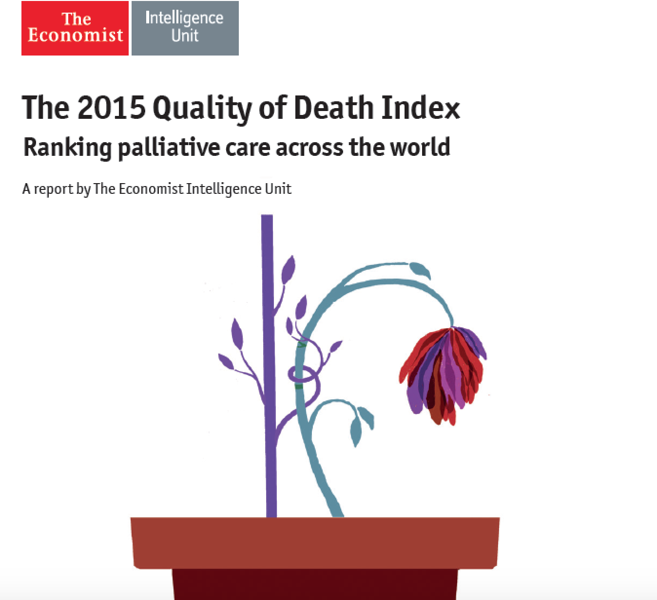 Divulgado Índice de Qualidade de Morte 2015, da Economist Intelligence Unit