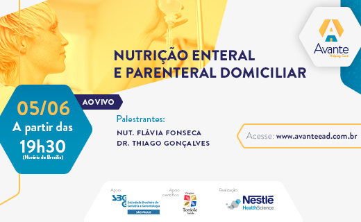 Curso on-line sobre nutrição enteral e parenteral